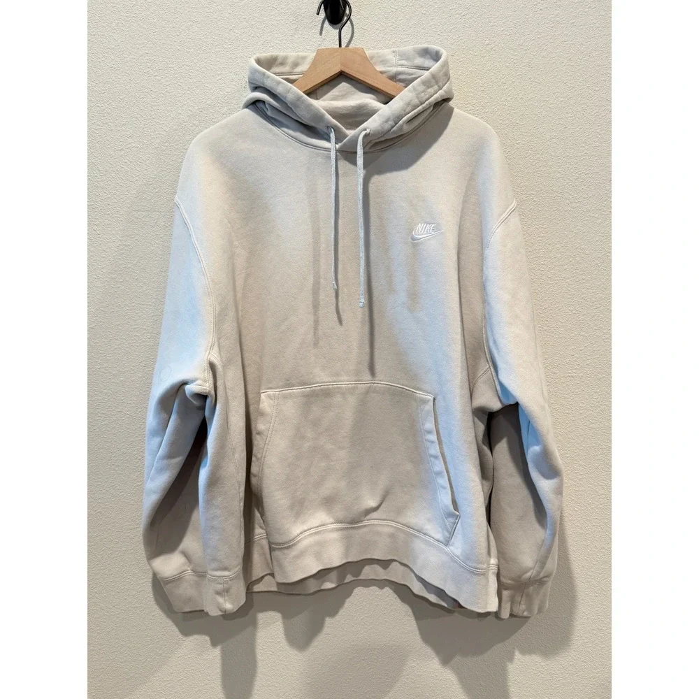 NIKE Mens Hoodie Streetwear Athleisure Minimalist Sporty Large Tall